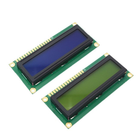LCD1602 1602 módulo pantalla verde azul 16x2 caracteres Módulo de pantalla LCD HD44780 controlador azul luz negra ► Foto 1/6