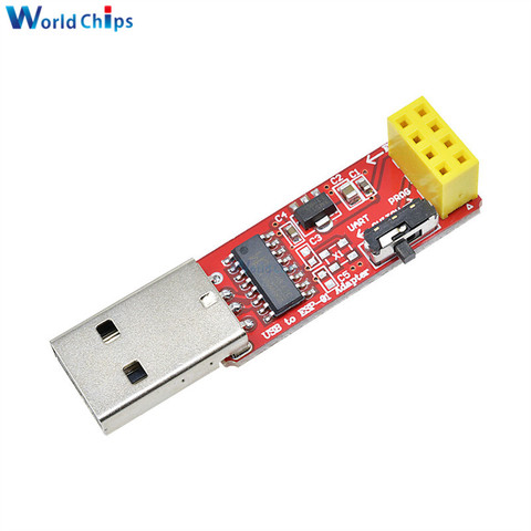 Módulo adaptador USB de 3,3 V a ESP8266 ESP-01 ESP-01S Wi-Fi con CH340G USB a TTL Driver Serial módulo Wifi inalámbrico para Arduino ► Foto 1/6