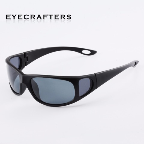 Gafas de sol polarizadas para hombre, lentes Polaroid, protección lateral para ventana, marca de diseñador, UV400 ► Foto 1/6
