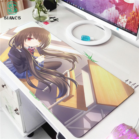 80 cm x 40 cm L XL Japón Anime gran alfombrilla de ratón para juegos chica amiga hermana pesadilla cita A en directo/Sonico Kurumi dakimakura ► Foto 1/6