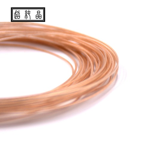 Litz-cable de cobre puro para auriculares DIY 19 core OD: 0,7mm, cable Hakugei (el precio es por 12 metros) ► Foto 1/1