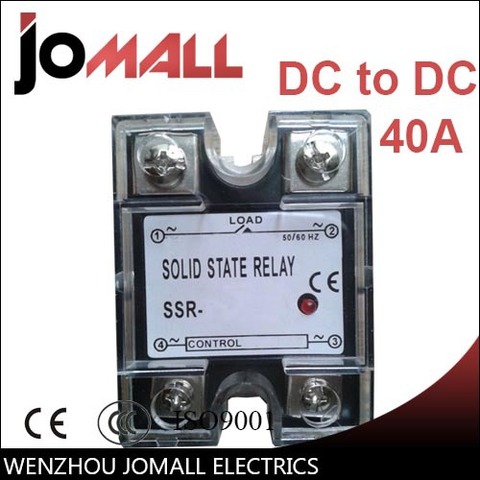 SSR -10DD-H/25DD-H/40DD-H DC control SSR, relé de estado sólido monofásico sellado de uso general, 220vdc ► Foto 1/1