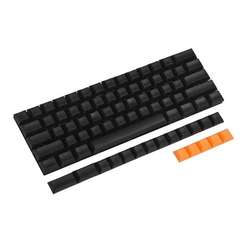 YMDK-Juego de teclas gruesas para teclado mecánico, juego de teclas para teclado mecánico Cherry MX GH60 XD64 GK64 Tada68 SP64, 61 64 68 ANSI ► Foto 1/2