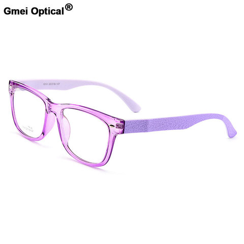 Gmei-gafas ópticas TR90 para hombre y mujer, monturas de gafas de plástico para miopía, 7 colores opcionales, M1014 ► Foto 1/6