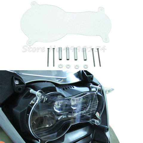 Para BMW R1200GS rejilla faro Protector de lente cubierta para BMW R 1200 GS LC ADV-13-18 acrílico accesorios de la motocicleta ► Foto 1/6