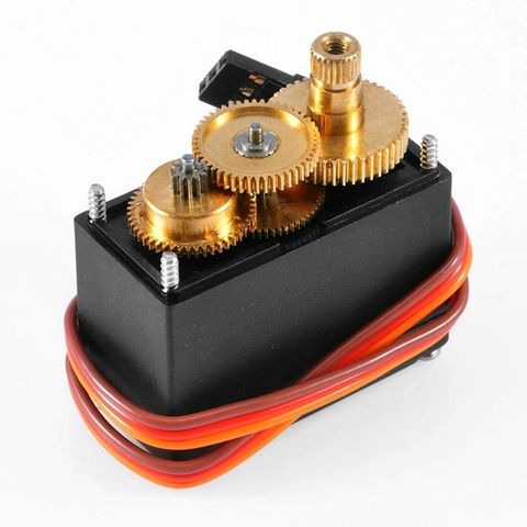 Alta calidad Digital Servo MG995 engranaje de Metal alto Torque Servo para HPI XL helicóptero/coche/barco para Arduino UNO R3 envío gratuito ► Foto 1/3