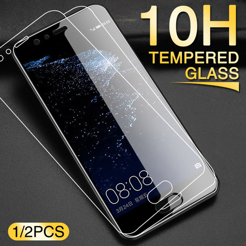 9 H en el vidrio templado para Huawei Y3 Y5 Y7 2017 P9 P10 Lite Plus Protector de pantalla para Huawei p6 P7 P8 P9 P10 Cristal de protección ► Foto 1/6