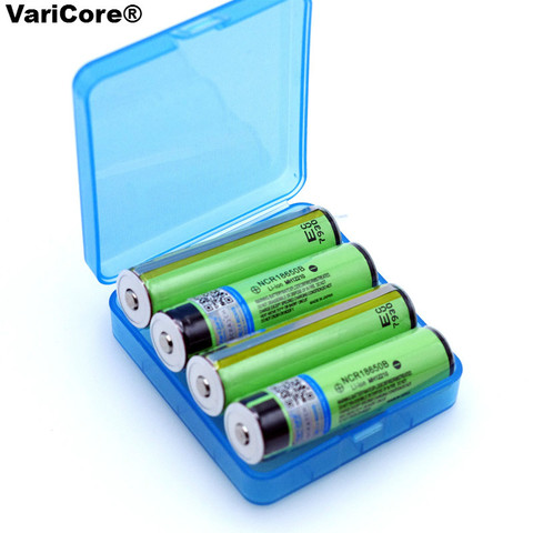 VariCore-batería recargable de li-lon con PCB 18650 V + caja de almacenamiento, 3400 NCR18650B, 3,7 mAh ► Foto 1/6