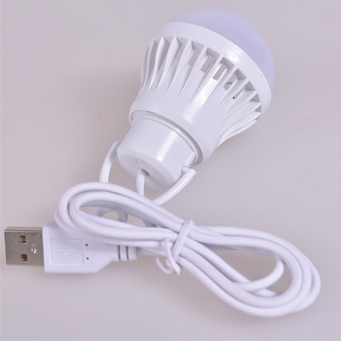 YIYANG 2022 DC5V USB LED luces de noche lámpara portátil 3W 5W 7W senderismo tienda de campaña bombillas de viaje banco de energía Notebook luces de lectura ► Foto 1/6