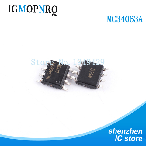 50 unids/lote MC34063 MC34063A 34063 SOP-8 Chip de potencia venta al por mayor nuevo electrónica ► Foto 1/1