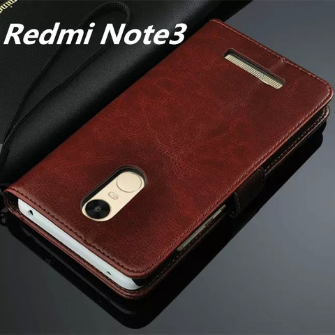 Funda con tapa para Xiaomi Redmi Note 3 Pro Prime, Funda de cuero magnética, solo para modelo estándar de 150mm ► Foto 1/6