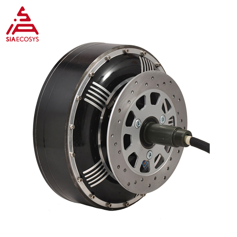 QS-Motor de cubo de rueda para coche eléctrico, sin escobillas, pico, CC, sin engranajes, 8000W, 273, 50H, V3, 72V, 96V, 20kW, 350N.m ► Foto 1/3