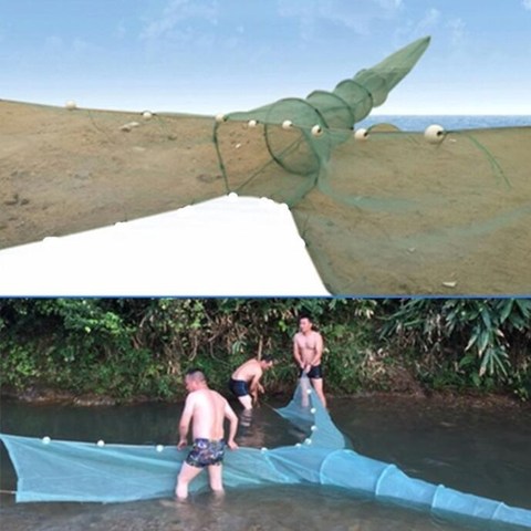 Pesca automática plegable red de pesca cangrejo langosta Camarón Minnow cebo de pesca red de aterrizaje pesca trampa señuelo ► Foto 1/5