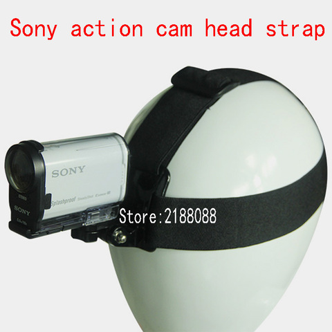 Soporte adaptador de correa de cabeza para Cámara de Acción Sony RX0 FDR X3000 X3000R X1000 HDR AS300 AS200 AS100 AS50 AS30 AS20 AS15 ► Foto 1/1