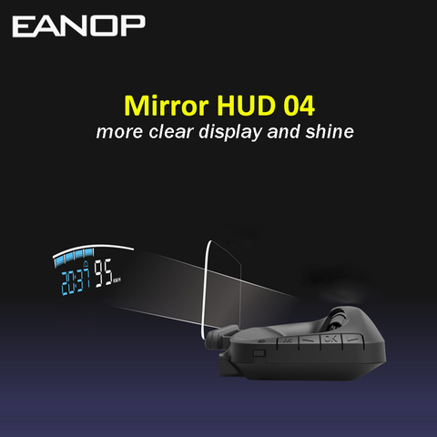 EANOP M40 HUD pantalla frontal electrónica de coche proyector de velocidad electrónica de viaje ordenador OBD II velocímetro de coche ► Foto 1/6