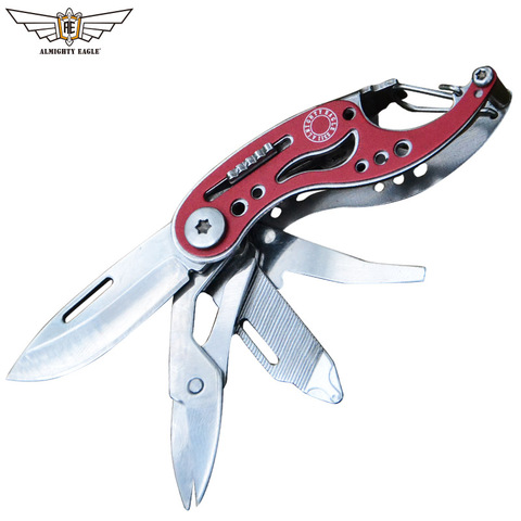 Todopoderoso águila Mini herramientas multifuncional EDC cuchillo plegable tijeras bolsillo destornillador de camping al aire libre nuevo ► Foto 1/5