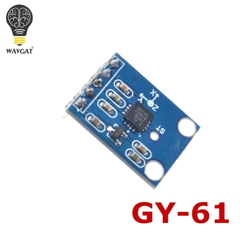 WAVGAT GY-61 3-5V ADXL335 módulo 3-eje analógico de acelerómetro de salida Angular transductor para ► Foto 1/6