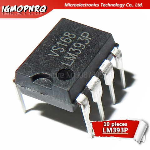 10 Uds LM393P LM393 LM393N 393 DIP original nuevo ► Foto 1/1