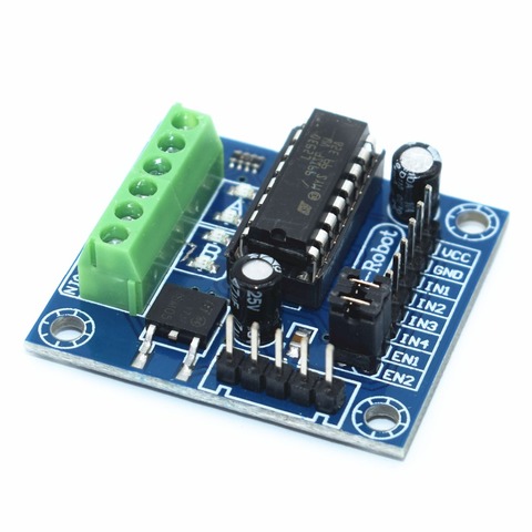 Módulo de placa de expansión para Arduino, controlador de Motor Mini de 4 canales, 4 canales, escudo L293 L293D ► Foto 1/2