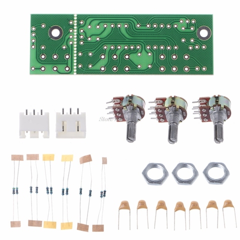 DIY sin amplificador de energía eléctrica con placa frontal pasiva paleta de sonido placa de circuito impreso Kit de circuitos integrados ► Foto 1/6
