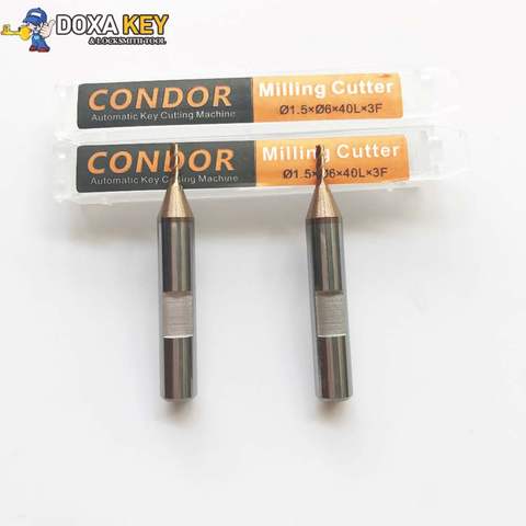 Xhorse-brocas para fresadora, 1,5mm, para Mini Condor IKEYCUTTER CONDOR XC-MINI serie principal ► Foto 1/5