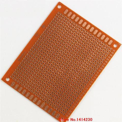 Placa de circuito universal PCB de 2,54 MM de espesor, placa de circuito de placa de 7x9CM con agujero de 1,2 MM, 1 Uds. ► Foto 1/2
