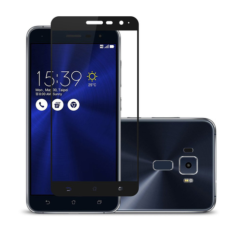 Cubierta completa de vidrio templado para Asus Zenfone 3 Max ZC520TL ZE520KL ZE553KL ZC553KL ZE552KL ZB501KL, Protector de pantalla de vidrio ► Foto 1/6