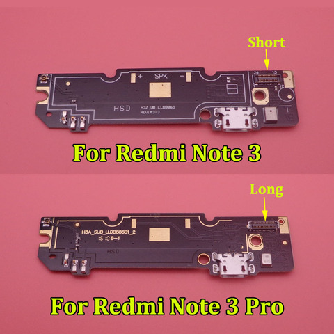 Módulo de micrófono profesional para Xiaomi Redmi Note 3 Note3, Cable flexible de tarjeta de puerto de carga USB, piezas de conector ► Foto 1/3