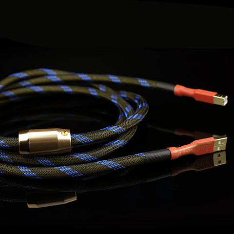 Aucharm-decodificador de cobre 4N sin oxígeno, tarjeta de sonido, Cable de Audio DAC, líneas de datos, Cable USB HiFi 2,0, buena calidad ► Foto 1/1
