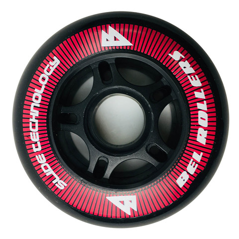 Japy-ruedas de patín en línea, 4 unids/lote, 85A, 80mm, PU, Slalom, ruedas deslizantes para SEBA Powerslide Patines ► Foto 1/6