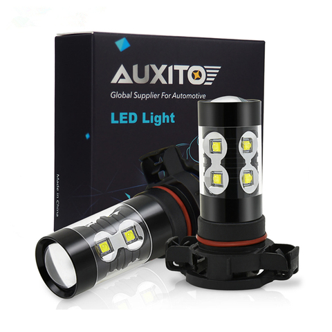 PSX24W-bombilla LED diurna para coche, luz antiniebla, 9006 HB4, 880, 881, 50W, blanca, 6000K, 2 uds. ► Foto 1/6
