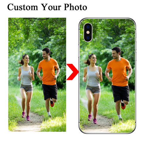 Personalizado caja del teléfono para Samsung Galaxy S10 S9 S8 A9 A8 A7 A6 J6 J8 Nota 9 M20 M10 funda A50 foto personalizada ► Foto 1/6