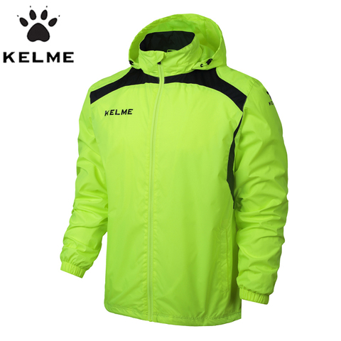 KELME-chaqueta deportiva para correr para niños, impermeable, con capucha, para toda la familia, K15S605 ► Foto 1/6