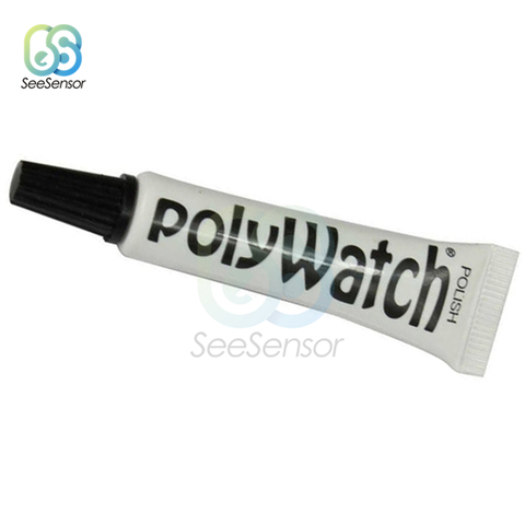 5g Polywatch reloj plástico acrílico cristales esmalte de cristal removedor de arañazos gafas reparación Vintage ► Foto 1/4