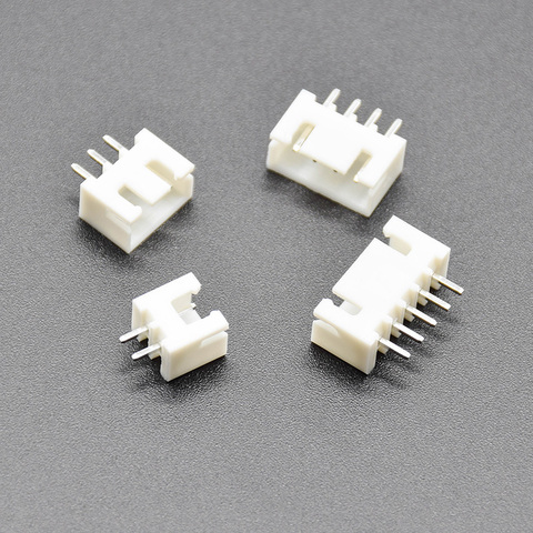 50 unids/lote XH2.54 conector de pines 2P 3P 4 P 5P 6 pines 2,54mm paso XH para PCB jst ► Foto 1/4