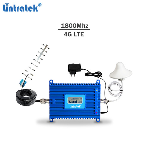 Lintratek-amplificador de señal 4G LTE, 1800Mhz, repetidor GSM, 1800Mhz, 2G, 4G, LTE, banda amplificadora de teléfono móvil, n. ° 3, 6,3 ► Foto 1/6