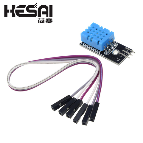 Nuevo módulo DHT11 con Sensor de temperatura y humedad relativa con Cable para arduino Diy Kit ► Foto 1/4