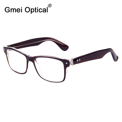 Gmei Optical Fashion Round Full Rim Optical Frame gafas para hombres mujeres prescripción gafas con estrellas en el marco 8001 ► Foto 1/1