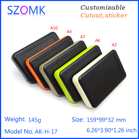 Szomk-caja de plástico para proyectos eléctricos, carcasa portátil de instrumentos con localizador GPS, 159x99x32mm, venta al por mayor, 1 unidad ► Foto 1/6