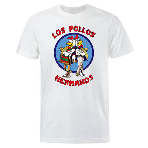 LOS hombres camisetas de moda de verano de 2022 LOS POLLOS camiseta hermanos hombres LOS POLLOS hermanos manga corta Camiseta Hipster gran oferta Tops ► Foto 1/6