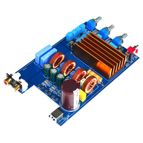 KYYSLB-placa amplificadora Digital HIFI clase D de alta potencia, DC30V-48V TPA3255 2,1, 300W + 150W + 150W ► Foto 1/6