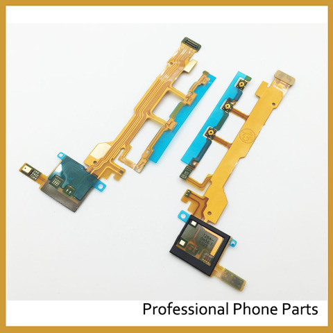Cable flexible para Sony Xperia Z L36H, L36, LT36, C6602, C6603, botón de encendido, con cinta para micrófono ► Foto 1/5