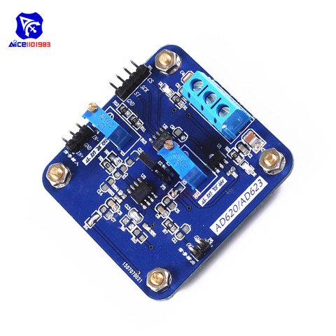 Placa de desarrollo programable AD620, módulo amplificador MCP41010 de Control Digital, potenciómetro de ajuste ajustable para Arduino ► Foto 1/1