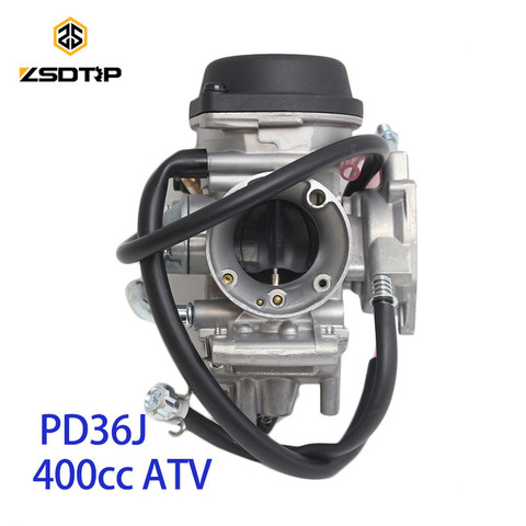 ZSDTRP-carcasa de carburador de vacío PD36J, 36mm, para kawasaki, suzuki 400, cc1995-2010, universal, otros 300cc a 500cc, motor de carreras, UTV, ATV ► Foto 1/6