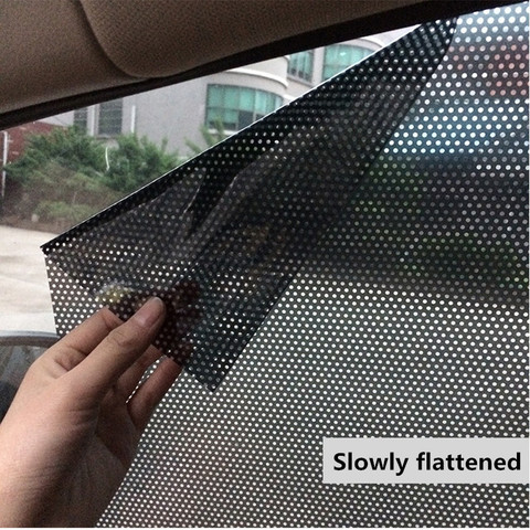 Pegatinas de parasol estático para coche, cortina con filtro solar de vidrio para ventana, cortina de aislamiento, parasol para techo de coche, película Anti-UV ► Foto 1/6