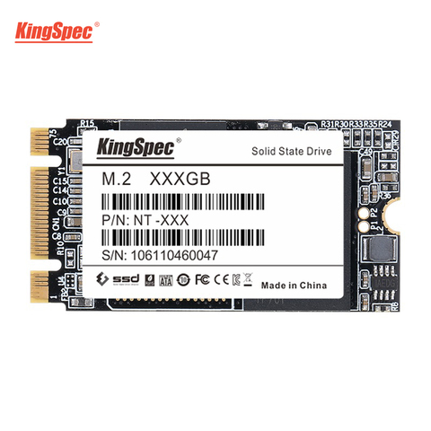 KingSpec-disco Duro M.2 SSD de 2TB para ordenador portátil y PC, unidad de estado sólido interna NGFF de 2242mm, 2TB SSD M2 Disque Duro ► Foto 1/5