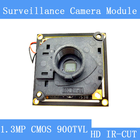 HD CCD a Color 900 TVL Cámara módulo dual HD filtro ICR interruptor para cámaras de vigilancia PCB Junta PAL / NTSC opcional ► Foto 1/6