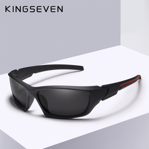 Kingseven marca clásico gafas De Sol hombre gafas polarizadas conducción accesorios originales, gafas De Sol para hombres/mujeres, gafas De Sol ► Foto 1/5