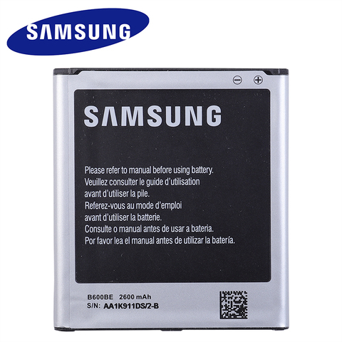 Samsung-batería Original B600BE B600BC para Samsung GALAXY S4, I9500, I9502, i9295, GT-I9505, I9508, I959, i337, i545, i959, 2600mAh, NFC ► Foto 1/3