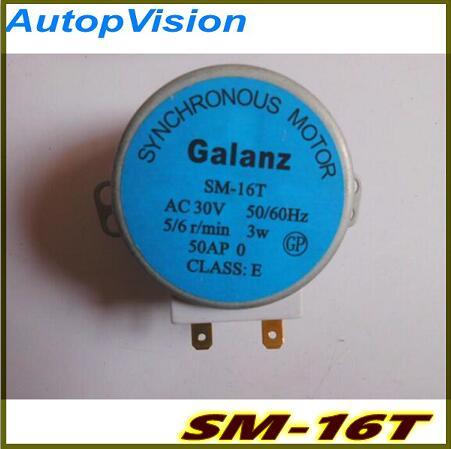 SM-16T de plataforma giratoria para microondas, motores de tocadiscos, Motor sincrónico SM16T AC30V para microondas Galanz ► Foto 1/1